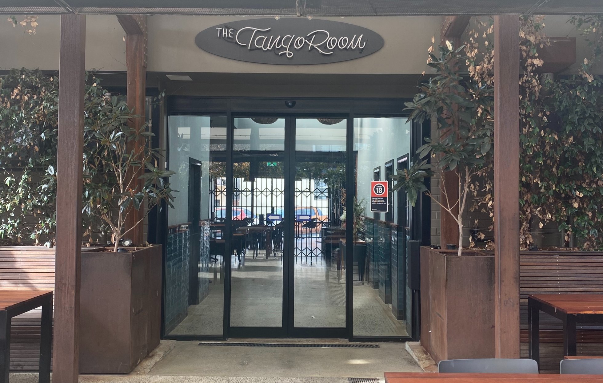 Tango Room entrance